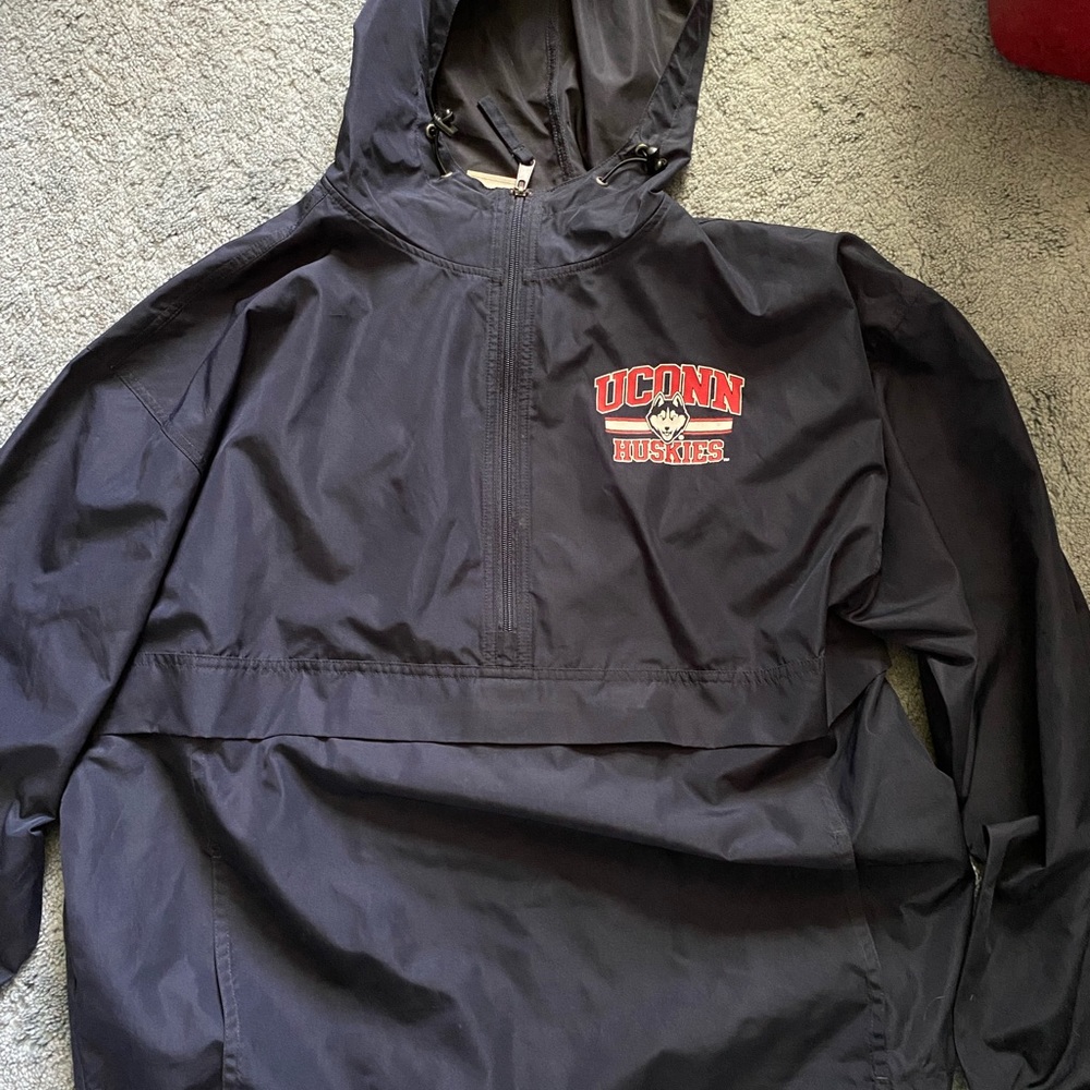 Packable UConn Huskies Windbreaker